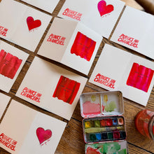 Load image into Gallery viewer, *New!* Hand painted LOVE YOU BAB card