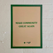 Load image into Gallery viewer, **New!** Anti MAGA Community screenprint, A3