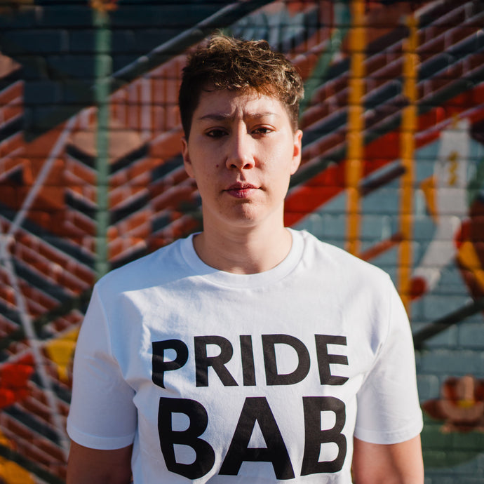 **New!**PRIDE BAB organic tee