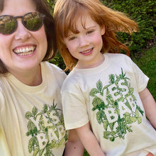 Load image into Gallery viewer, YES BAB organic botanical kids tee