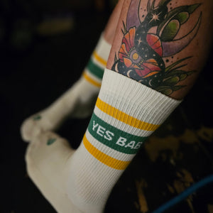 YES BAB sports sock