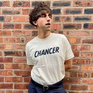 CHANCER raw organic oversize tee