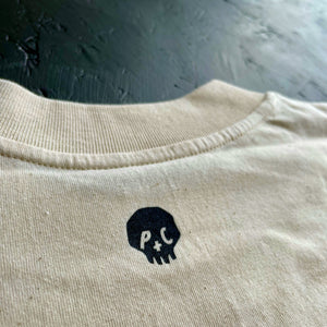 CHANCER raw organic oversize tee