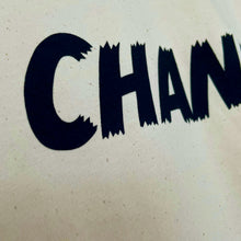 Load image into Gallery viewer, CHANCER raw organic oversize tee
