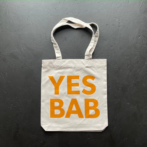 YES BAB recycled canvas tote