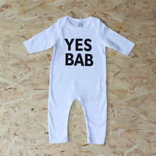 Load image into Gallery viewer, YES BAB organic romper