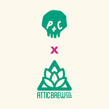 Load image into Gallery viewer, P+Cs x Attic Brew organic tote