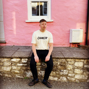CHANCER raw organic oversize tee