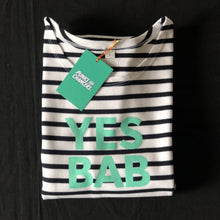 Load image into Gallery viewer, YES BAB kids long sleeve breton